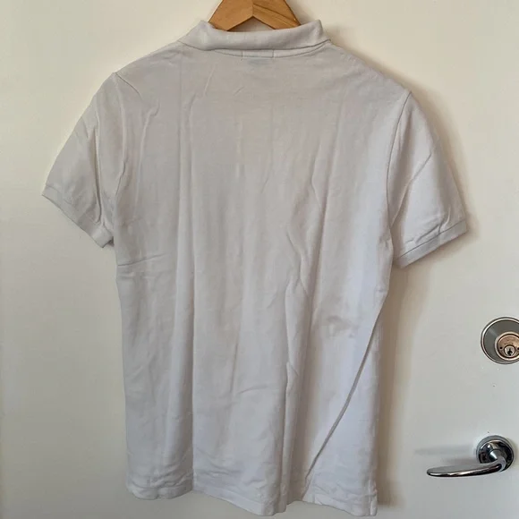 Ralph Lauren Teens Polo Shirt White AU14-16 Cotton Pre Owned GC - Picture 7 of 11